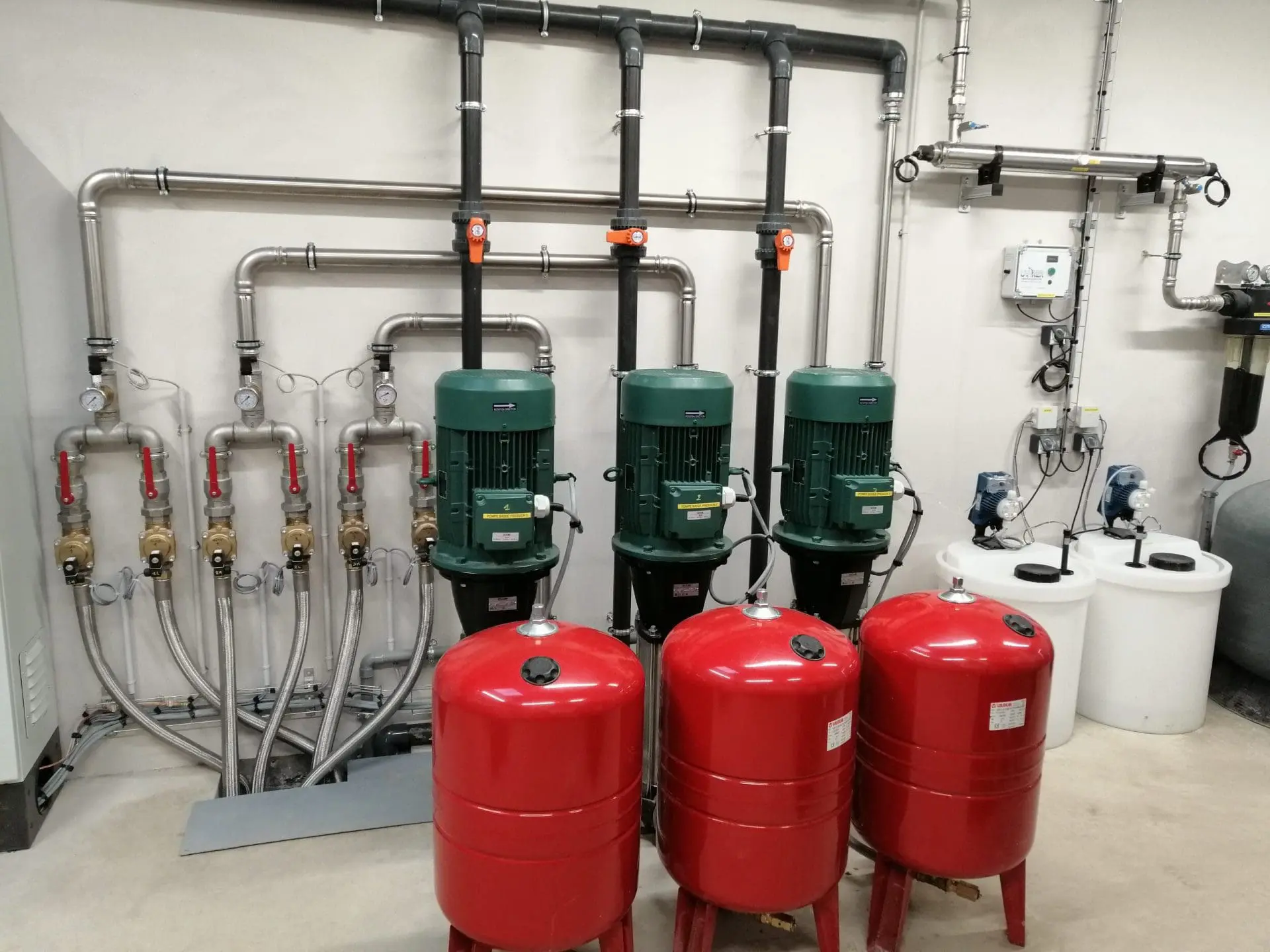 Aménagement d'aire de lavage industriel