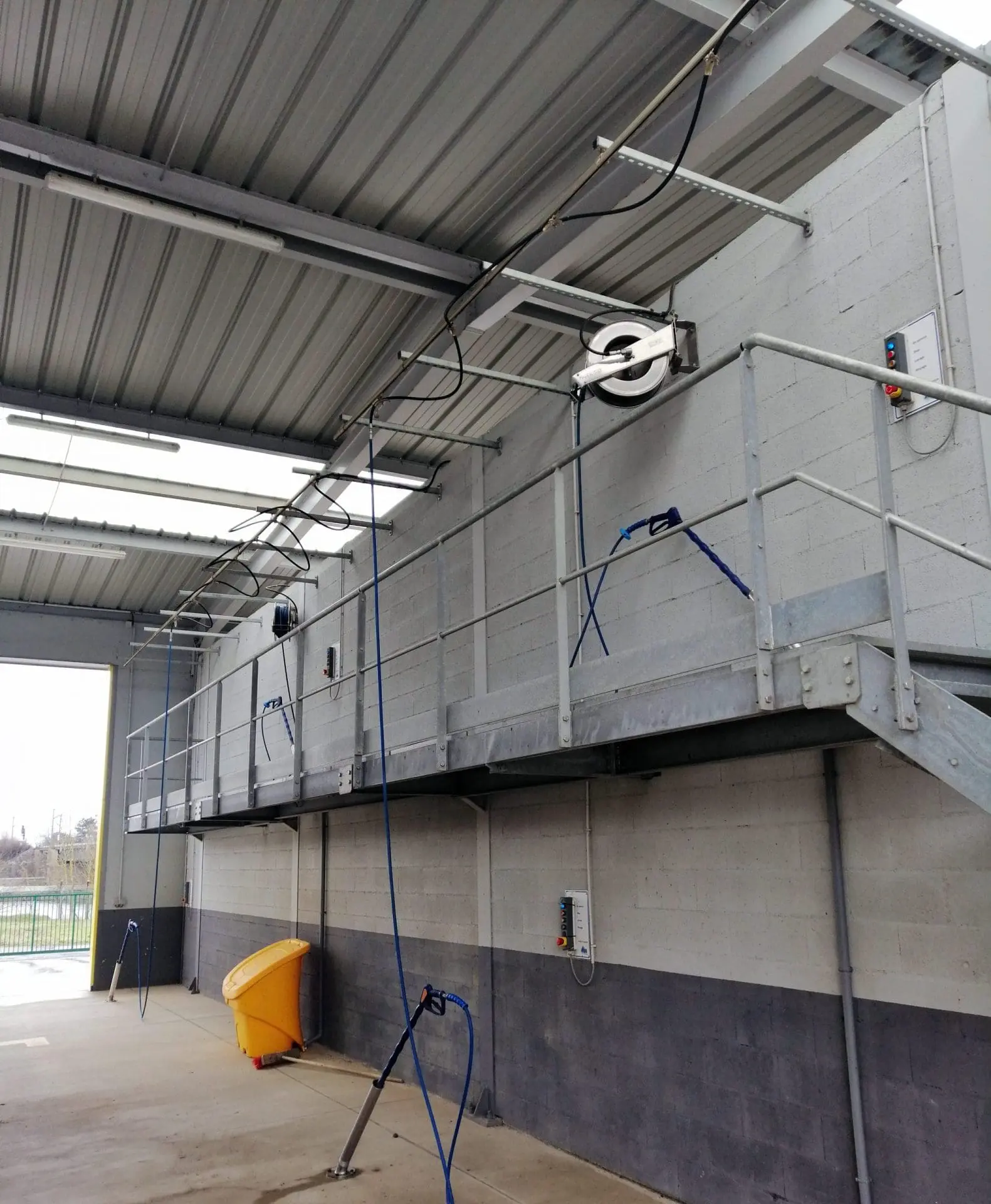 Flexible haute pression sur rail