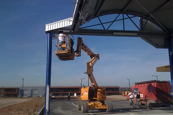 La couverture des pistes de lavage